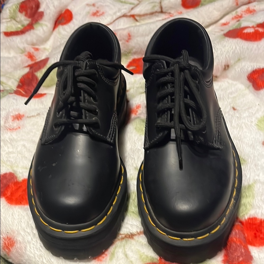Dr. Martens Black Combat Boots